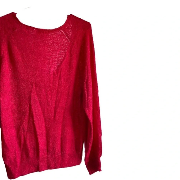 NWT ABOUND Deep V-Neck Pink Sweater Size L - Picture 7 of 7